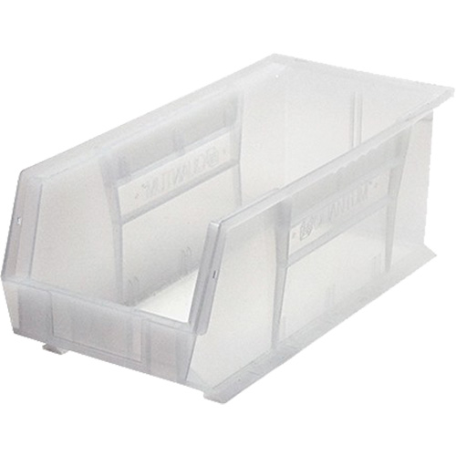 Ultra Stack & Hang Bin, 8-1/4" W x 7" H x 18" D, Clear Ontario Packaging