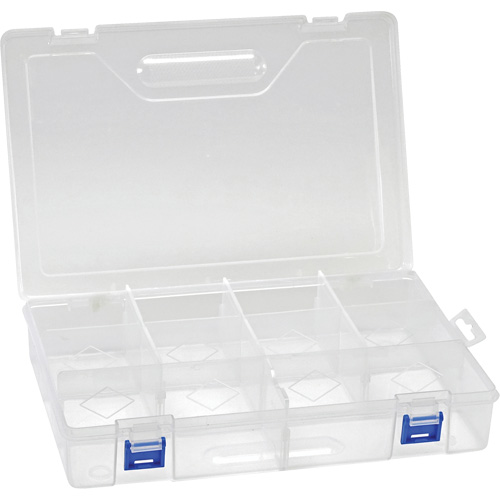 Boîte &agrave; compartiments en plastique, 7,75" la x 11,75" p x 2,2" h, 10 compartiments Ontario Packaging