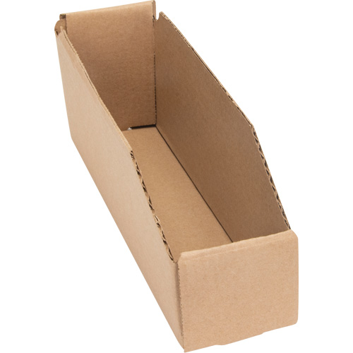 Boîtes profondes en carton ondul&eacute;, 2-7/8" la x 11-1/4" p x 4-1/2" h, Beige Ontario Packaging