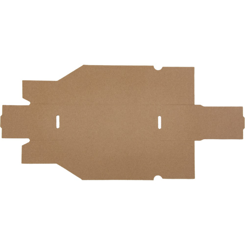 Boîtes profondes en carton ondul&eacute;, 3-3/4" la x 11-1/4" p x 4-1/2" h, Beige Ontario Packaging