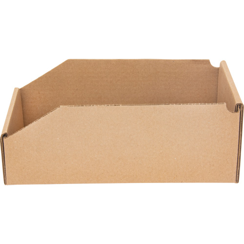 Deep Corrugated Parts Bins, 5-3/4" W x 11-1/4" D x 4-1/2" H, Beige Ontario Packaging