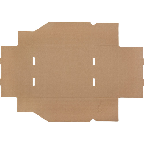 Deep Corrugated Parts Bins, 9-3/4" W x 11-1/4" D x 4-1/2" H, Beige Ontario Packaging