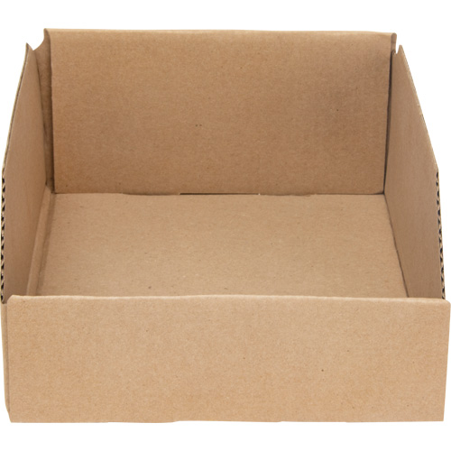 Deep Corrugated Parts Bins, 8-3/4" W x 11-1/4" D x 4-1/2" H, Beige Ontario Packaging