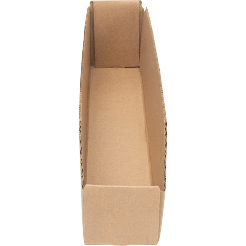 Deep Corrugated Parts Bins, 1-7/8" W x 17-1/8" D x 4-1/2" H, Beige Ontario Packaging