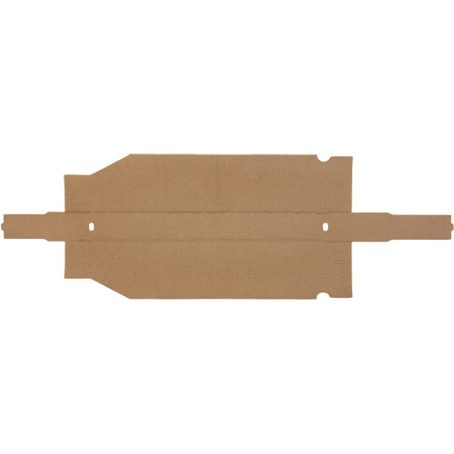 Boîtes profondes en carton ondul&eacute;, 2-7/8" la x 17-1/4" p x 4-1/2" h, Beige Ontario Packaging