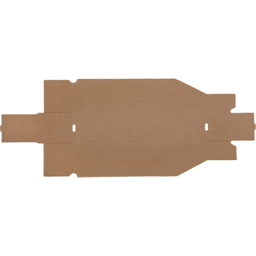 Deep Corrugated Parts Bins, 3-3/4" W x 17-1/4" D x 4-1/2" H, Beige Ontario Packaging