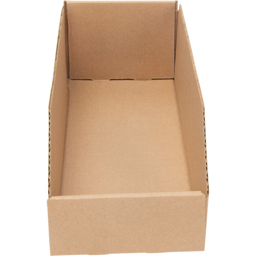 Boîtes profondes en carton ondul&eacute;, 5-3/4" la x 17-1/4" p x 4-1/2" h, Beige Ontario Packaging