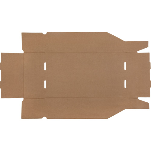 Deep Corrugated Parts Bins, 9-3/4" W x 17-1/4" D x 4-1/2" H, Beige Ontario Packaging