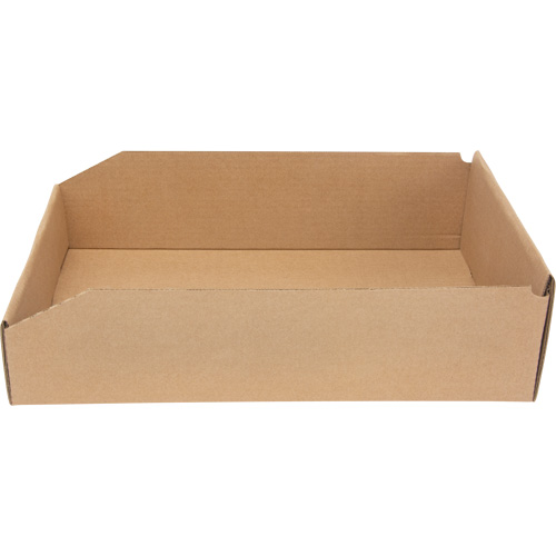 Boîtes profondes en carton ondul&eacute;, 11-3/4" la x 17-1/4" p x 4-1/2" h, Beige Ontario Packaging