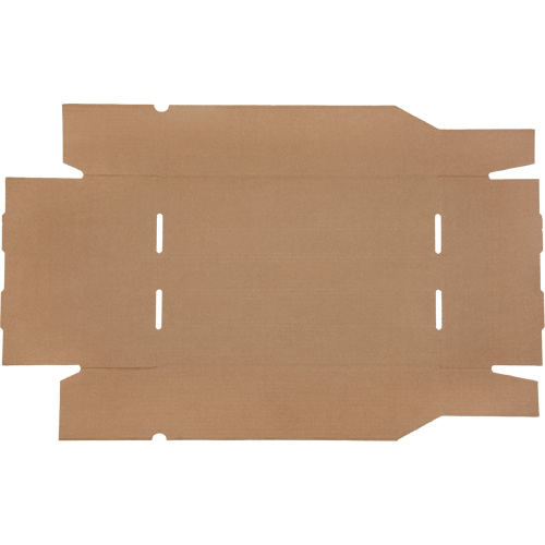 Boîtes profondes en carton ondul&eacute;, 11-3/4" la x 17-1/4" p x 4-1/2" h, Beige Ontario Packaging