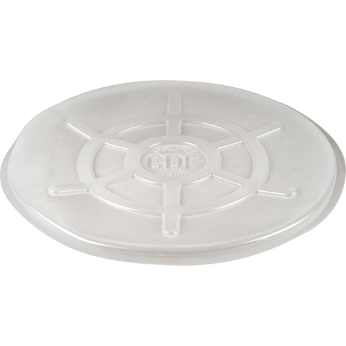 Protective Drum Lids, Open Top, Fits: 55 US gal (45 imp. gal.), Clear Ontario Packaging