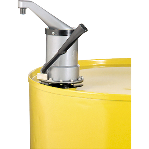Lever Type Drum Pump, Polypropylene, 10 oz./Stroke, Fits 5-45 Gal. Ontario Packaging