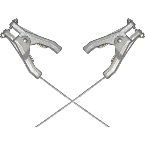 Assemblages robustes de c&acirc;bles de masse et de mise &agrave; la terre - Raccordement &agrave; deux pinces Ontario Packaging