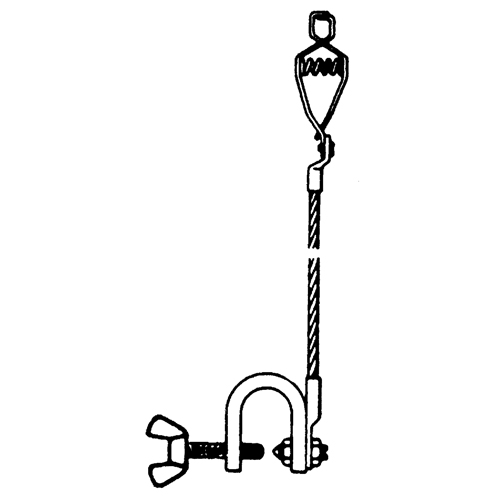 Light-Duty Bonding & Grounding Wire Assemblies - Alligator Clip & Small C-Clamps Ontario Packaging