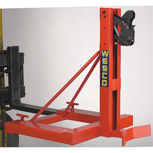 Gator Grip Forklift Attachment for Drum Handling, For 30 US Gal. (25 Imperial Gal.) / 50 US Gal. (41.6 Imperial Gal.) / 80 US Gal. (66.6 Imperial Gal.) Ontario Packaging