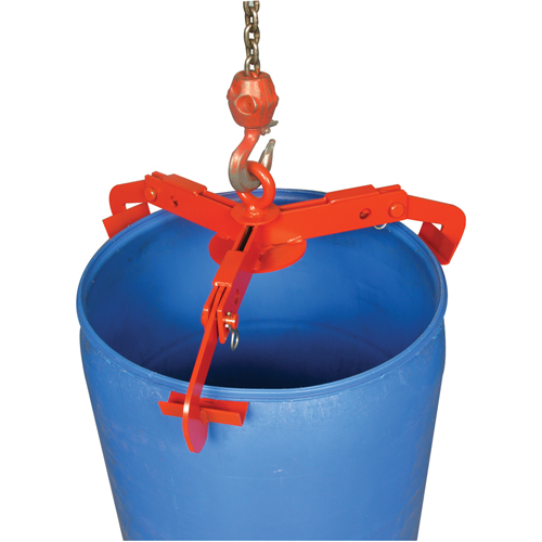 Open Head Drum Lifters, 30 - 55 US Gal. (25 - 45 Imperial Gal.), 1000 lbs./454 kg. Cap. Ontario Packaging
