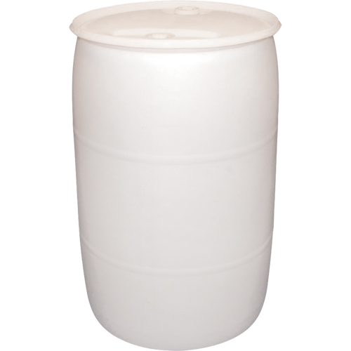 Polyethylene Drums, 30 US gal. (25 imp. Gal.), Closed Top, Natural Ontario Packaging