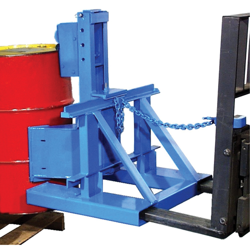 MORSPEED 1500 Forklift Drum Handler, For 55 US gal. (45 Imperial Gal.) Ontario Packaging