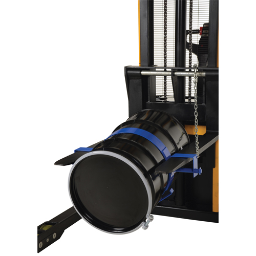 Tilting Drum Ring, 55 US gal. (45 Imperial Gal.) Drum Size, 1200 lbs./544 kg Cap. Ontario Packaging