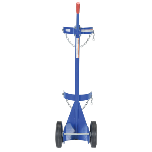 Chariot pour bouteille de gaz, Roues Caoutchouc, Base de 12" la x 15-1/2" lo, 500 lb Ontario Packaging