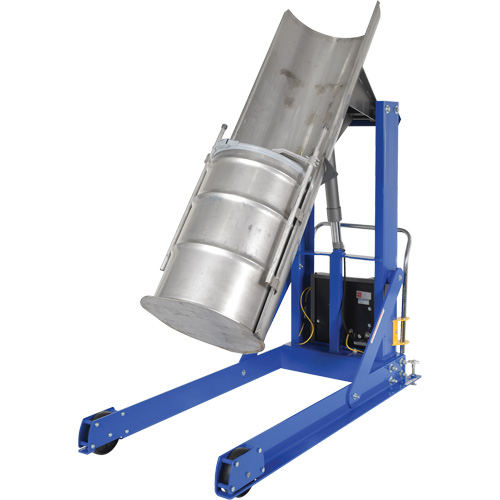 Tombereau hydraulique portatif pour baril, Pour 30 - 55 gal. US (25 - 45,8 gal. imp.) Ontario Packaging