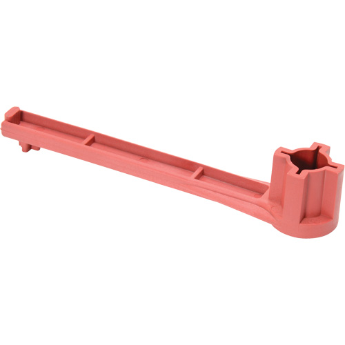 Single Ended Specialty Bung Nut Wrench, 1-1/4" Opening, 8" Handle, Non-Sparking Nylon Ontario Packaging