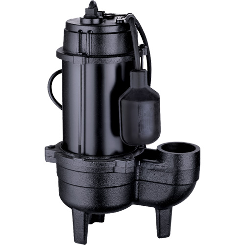 Cast Iron Sewage Pump, 120 V, 10 A, 6400 GPH, 3/4 HP Ontario Packaging