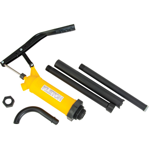 Lever-Type Drum Pump, Polypropylene, 14 oz./Stroke, Fits 5-55 Gal. Ontario Packaging