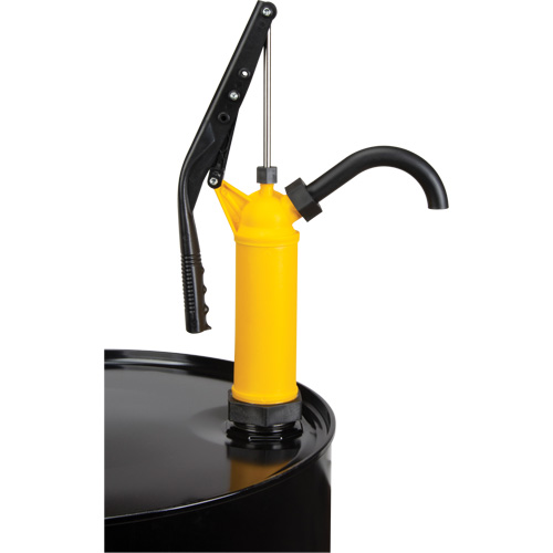 Lever-Type Drum Pump, Polypropylene, 14 oz./Stroke, Fits 5-55 Gal. Ontario Packaging