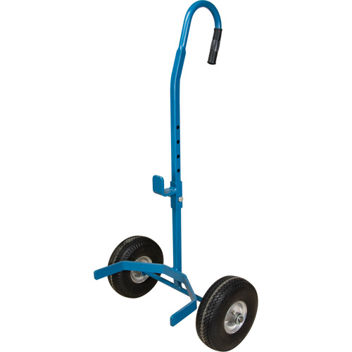 Cylinder Cart, Flat-Free Wheels, 15-1/2" W x 14-1/4" L Base, 600 lbs. Ontario Packaging