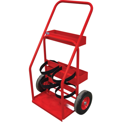 Chariot de prevention d'incendie pour travaux &agrave; chaud, Roues Semi-pneumatique, Base de 17,75" la x 8,9" lo, 100 lb Ontario Packaging