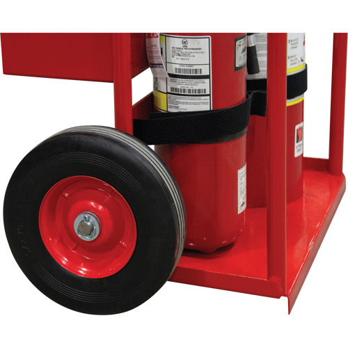 Chariot de prevention d'incendie pour travaux &agrave; chaud, Roues Semi-pneumatique, Base de 17,75" la x 8,9" lo, 100 lb Ontario Packaging
