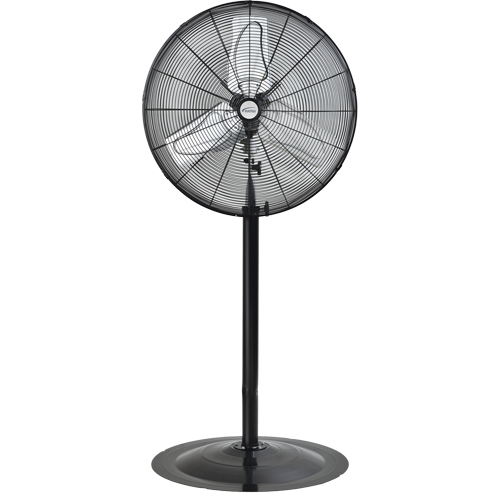 Oscillating Pedestal Fan, Heavy-Duty, 2 Speed, 24" Diameter Ontario Packaging