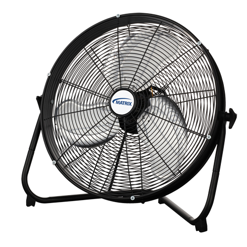 High Velocity Floor Fan, 3 Speeds, 20" Diameter Ontario Packaging