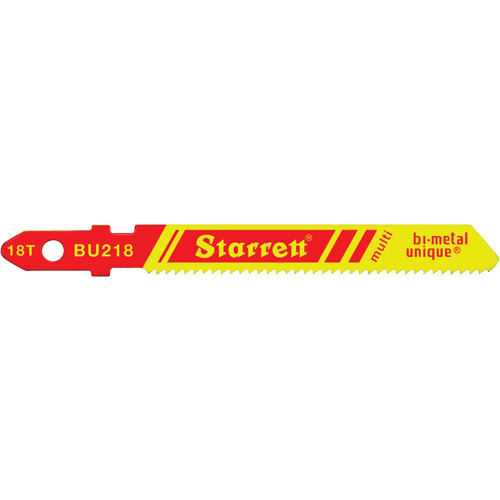 Lames pour scie sauteuse Unified Shank, Bim&eacute;tal, 2" lo, 18 dents par pouce Ontario Packaging