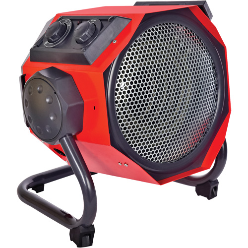 Heavy-Duty Tilted Heater, Ceramic, Electric, 19107 BTU/H Ontario Packaging