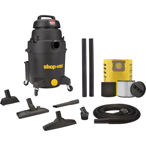 Shop Vacuum, Wet-Dry, 6 HP, 10 US Gal. (37.9 Litres) Ontario Packaging