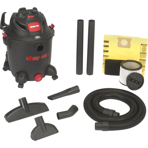 SVX2 Utility Shop Vacuum, Wet-Dry, 5.5 HP, 12 US Gal. (45.4 Litres) Ontario Packaging
