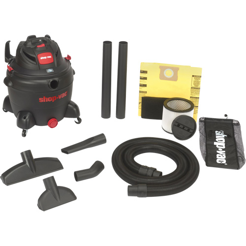 SVX2 Utility Shop Vacuum, Wet-Dry, 6.5 HP, 16 US Gal. (60.6 Litres) Ontario Packaging