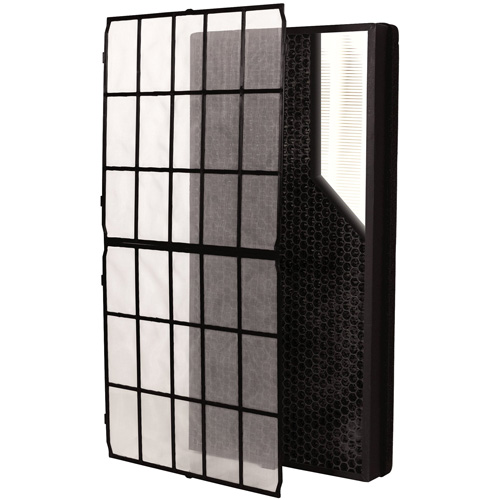 AeraMax&reg; SV HEPA/Carbon Air Purifier Filter with Pre-Filter, Box, MERV 13, 11.56" W x 2.38" D x 23.25" H Ontario Packaging