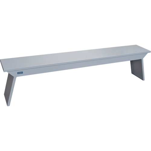 Locker Room Benches, Steel, 72" L x 12" W x 17" H Ontario Packaging