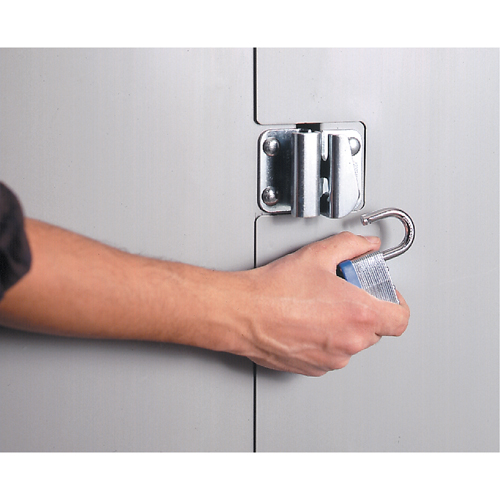 Armoires robustes &agrave; portes creuses, 38" la x 24" p x 72" h, 4 tablettes Ontario Packaging