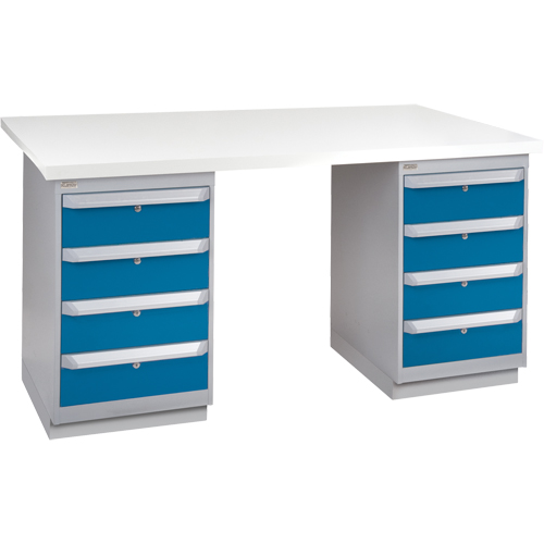 &eacute;tabli pr&eacute;conçu, 72" la x 30" p x 34" h, Capacit&eacute; 2500 lb Ontario Packaging