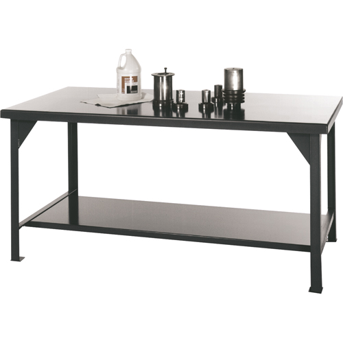 Tables d'atelier, Acier Surface, 72" la x 36" p x 34" h Ontario Packaging