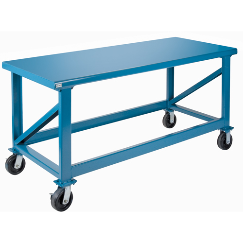 Extra Heavy-Duty Workbenches - All-Welded Benches, Steel Surface Ontario Packaging