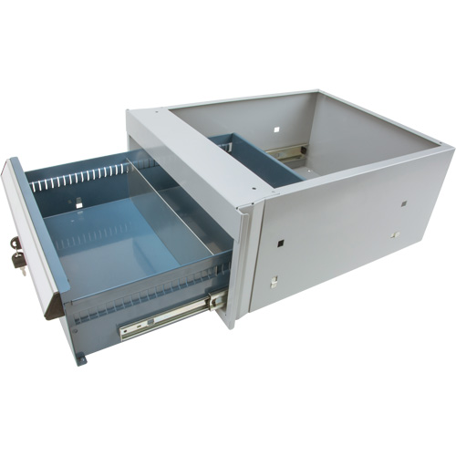Single-Drawer Workbench, Steel, 18" W x 21" D x 9" H Ontario Packaging