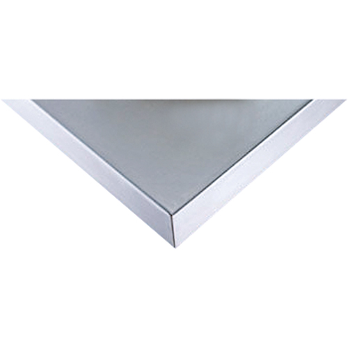 304 Stainless Steel Wood-Filled Workbench Tops, 24" D x 48" W, 1-3/4" Thick Ontario Packaging