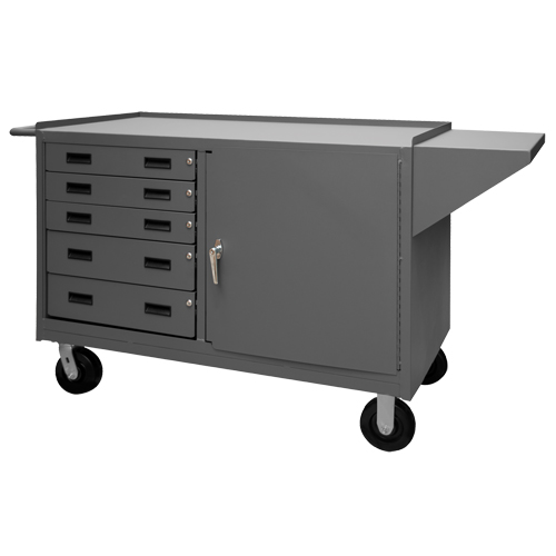 Mobile Workbench Cabinet, Steel Surface Ontario Packaging