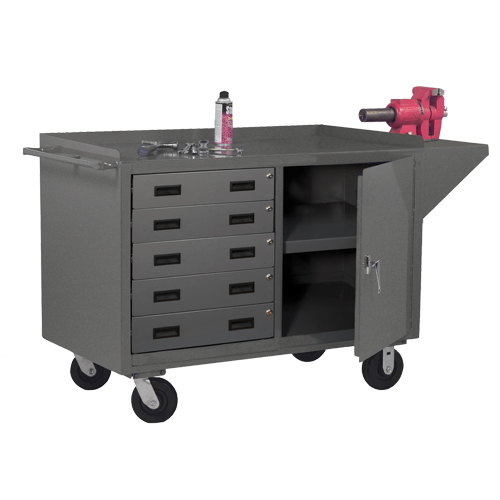 Mobile Workbench Cabinet, Steel Surface Ontario Packaging