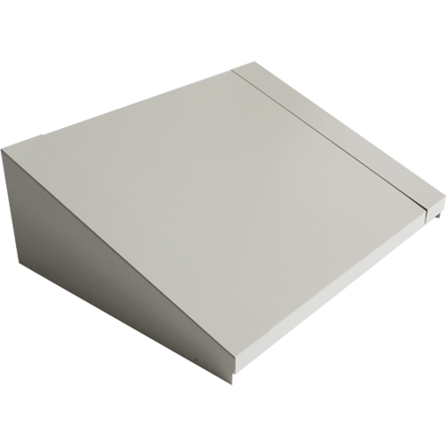 All-Welded Concorde - Heavy-Duty Lockers Sloping Top, 2 Bank, 18" D x 24" W x 6" H, Grey, Steel Ontario Packaging